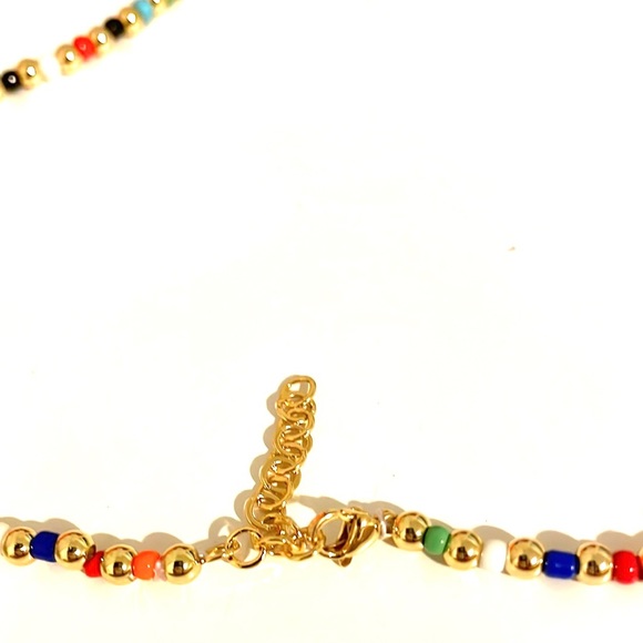 Jewels By Joanne Gold Beaded Necklace - Picture 2 of 5